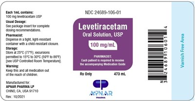Levetiracetam Oral Solution_ Label (Levetiracetam Oral Solution Label)